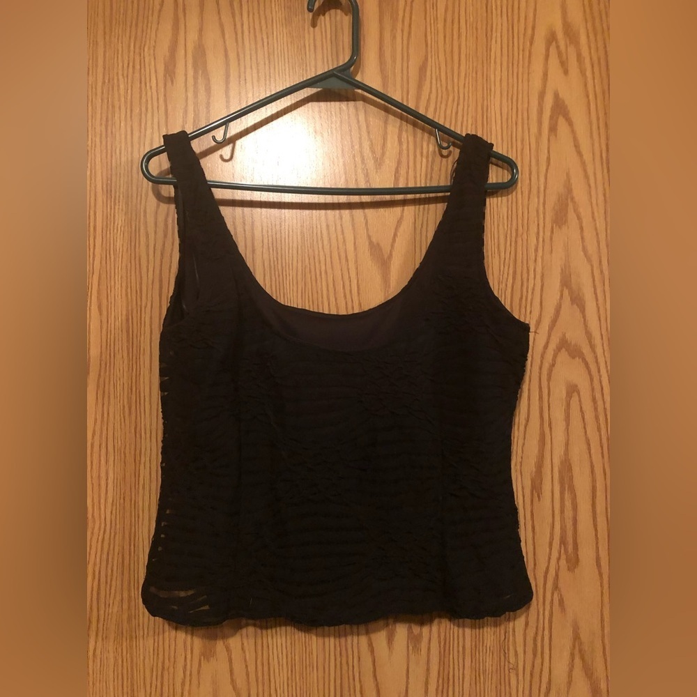 JS Collections Black Cami Large